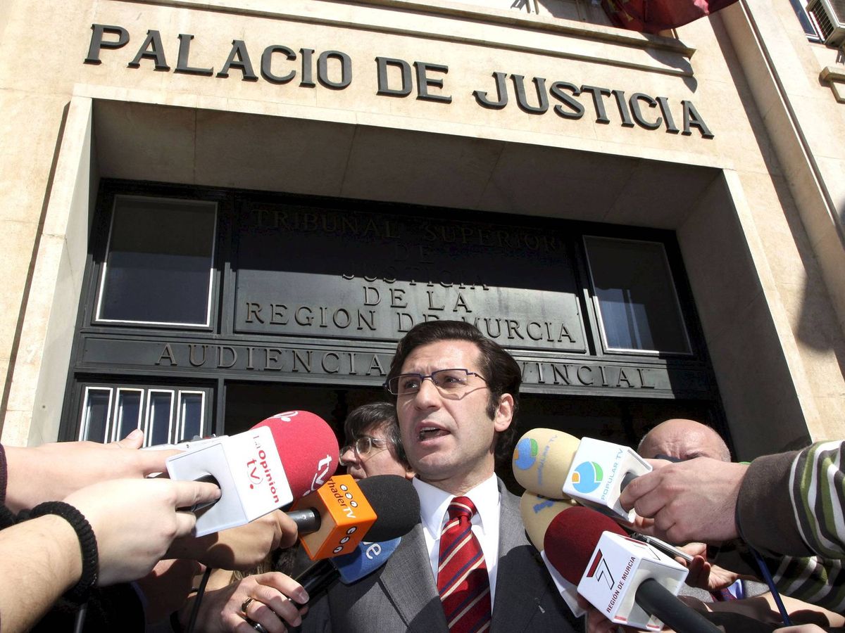Foto: El presidente del TSJ de Murcia. (EFE/Edu Botella) 