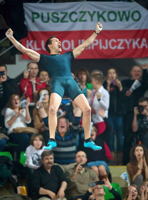 Foto: Renaud Lavillenie hizo historia en Donetsk al superar el récord mundial de Bubka.