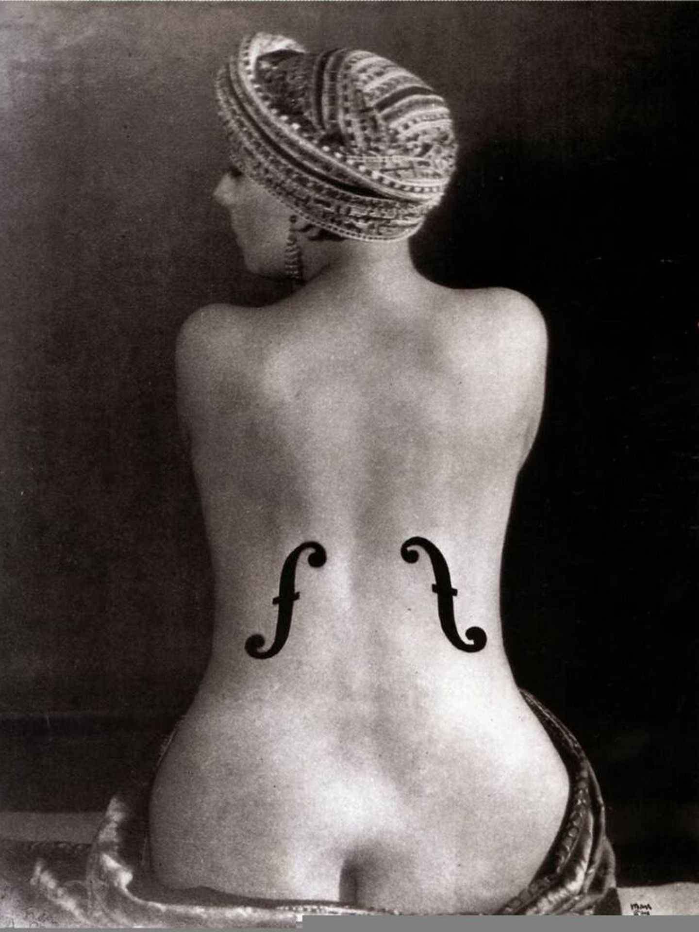 'El violín de Ingres', de Man Ray. 