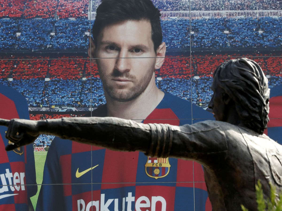Foto: Fotografía en el Camp Nou de Leo Messi. (Reuters)