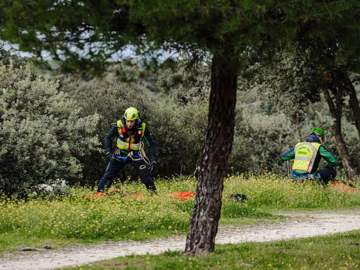 Foto: Vista de un simulacro de búsqueda de una persona de la Guardia Civil. (Europa Press/Carlos Luján)