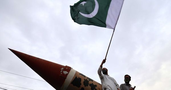 Foto: Paquistaníes contra la India. (EFE)