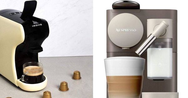 Nespresso De'Longhi Citiz EN167.W - Cafetera monodosis de cápsulas Nespresso,  compacta, 19 bares, apagado automático, color blanco, Incluye pack de  bienvenida con 14 cápsulas : : Alimentación y bebidas