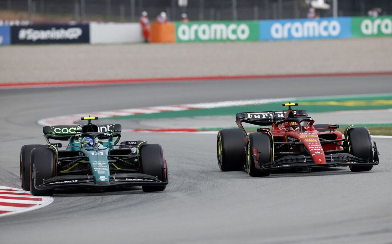 El sueño de ver a los dos pilotos españoles en las primeras posiciones de la parrilla desafortunadamente no pudo lograrse. (Reuters/Albert Gea)