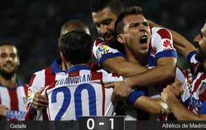 El Atlético logra en Getafe una victoria con la que se ganan Ligas 