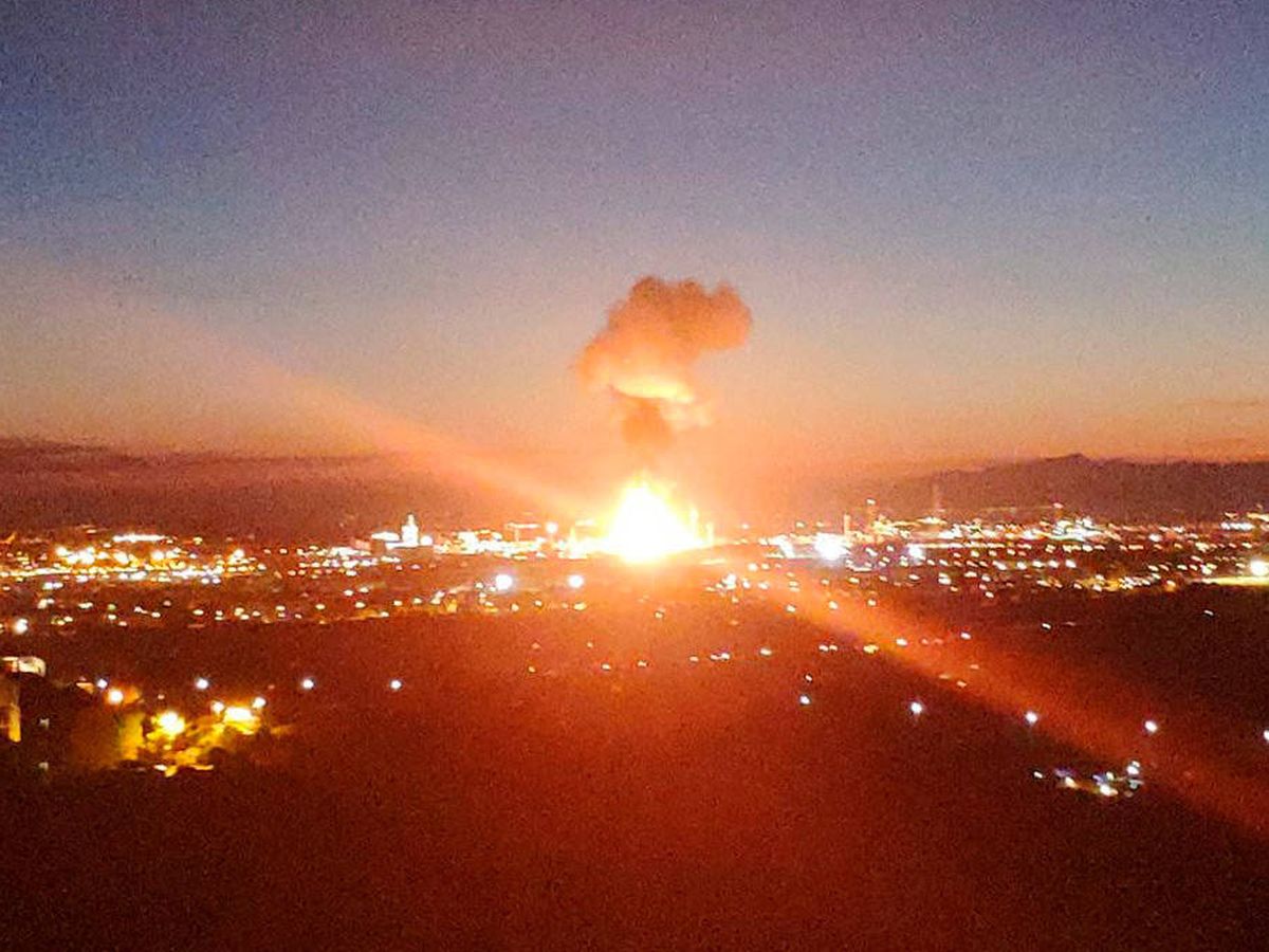 Foto: Explosión en Tarragona.