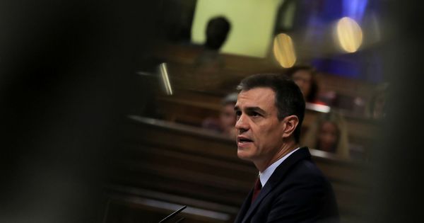 Foto: Pedro Sánchez, durante el debate de investidura de julio de 2019 (Reuters)