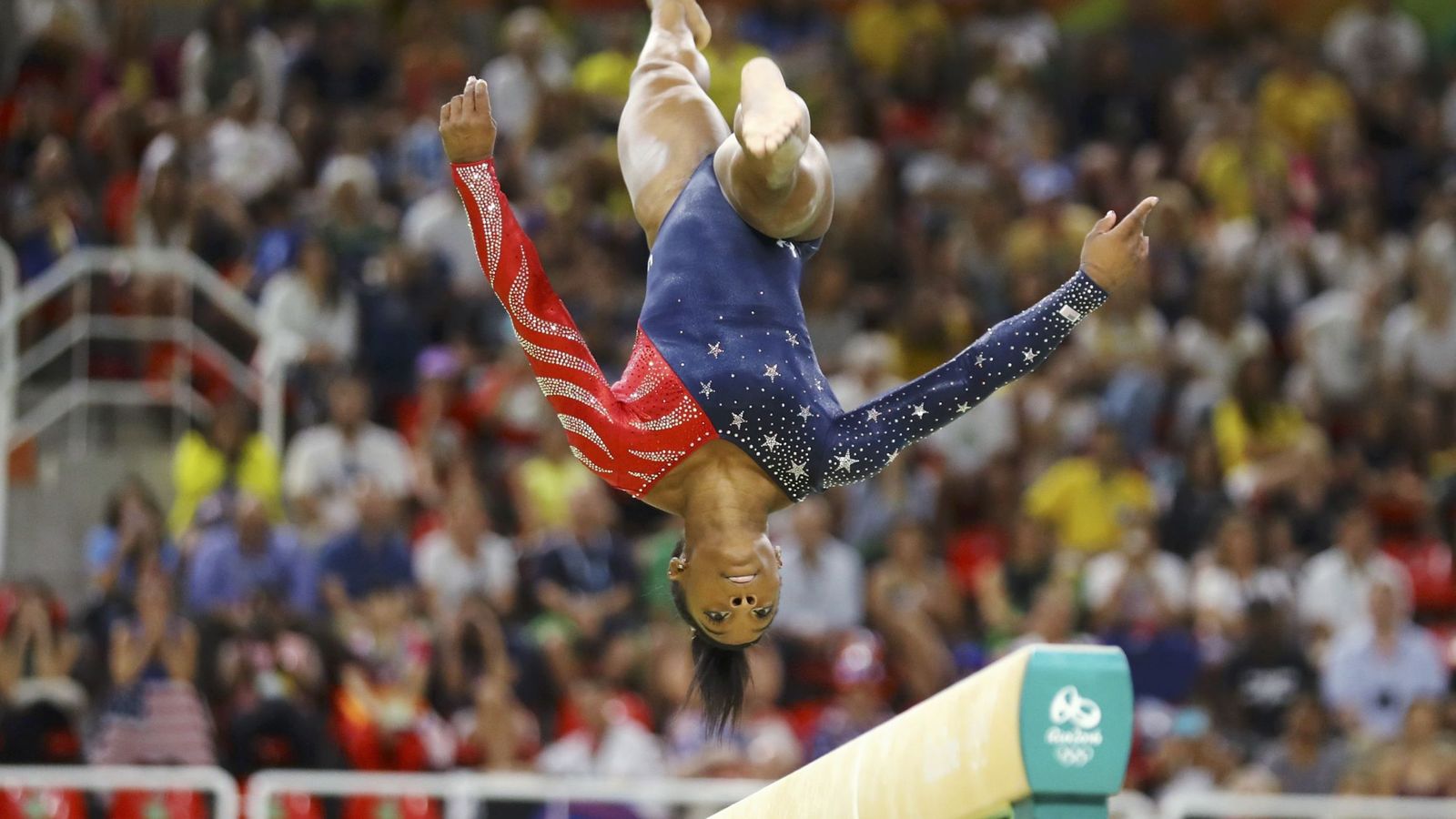 Foto: La estadounidense Simone Biles está considerada como la mejor gimnasta del planeta en la actualidad (Mike Blake/Reuters).