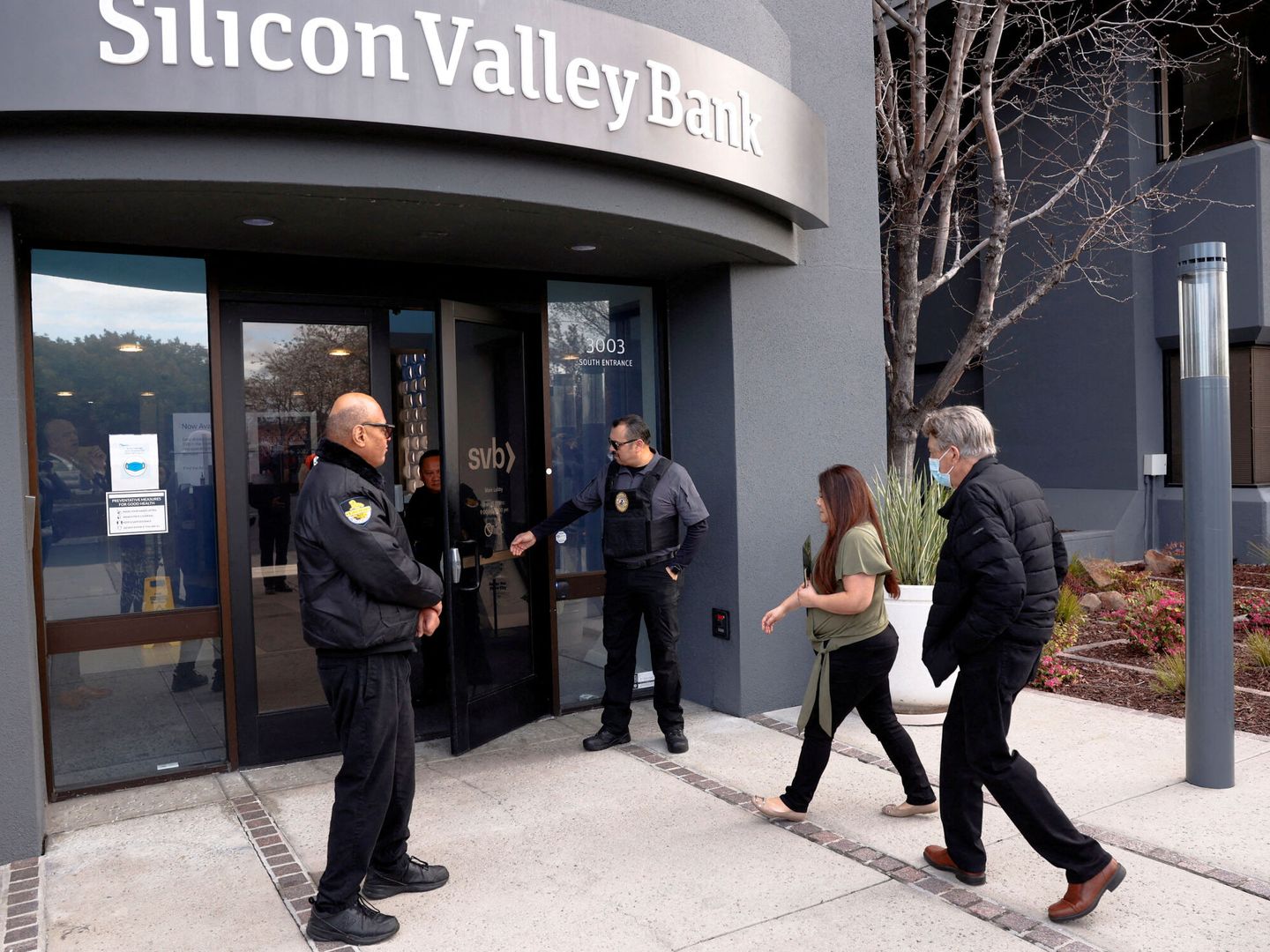 Oficinas de Silicon Valley Bank. (Reuters/Brittany Hosea-Small)
