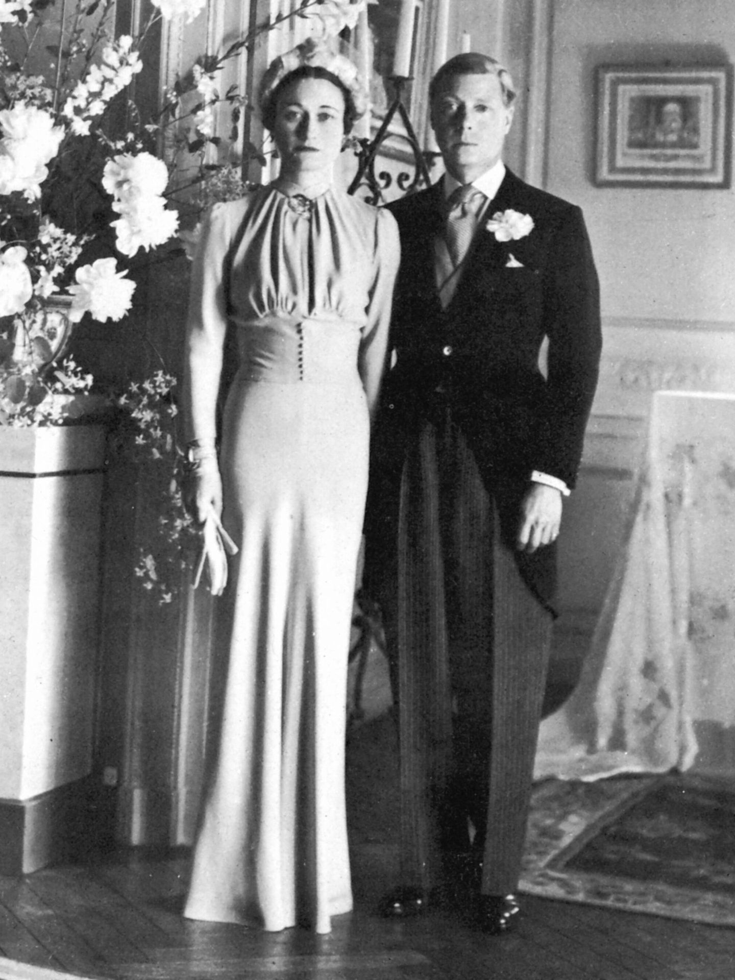 La boda del exrey Eduardo VIII y Wallis Simpson. (Cordon Press)