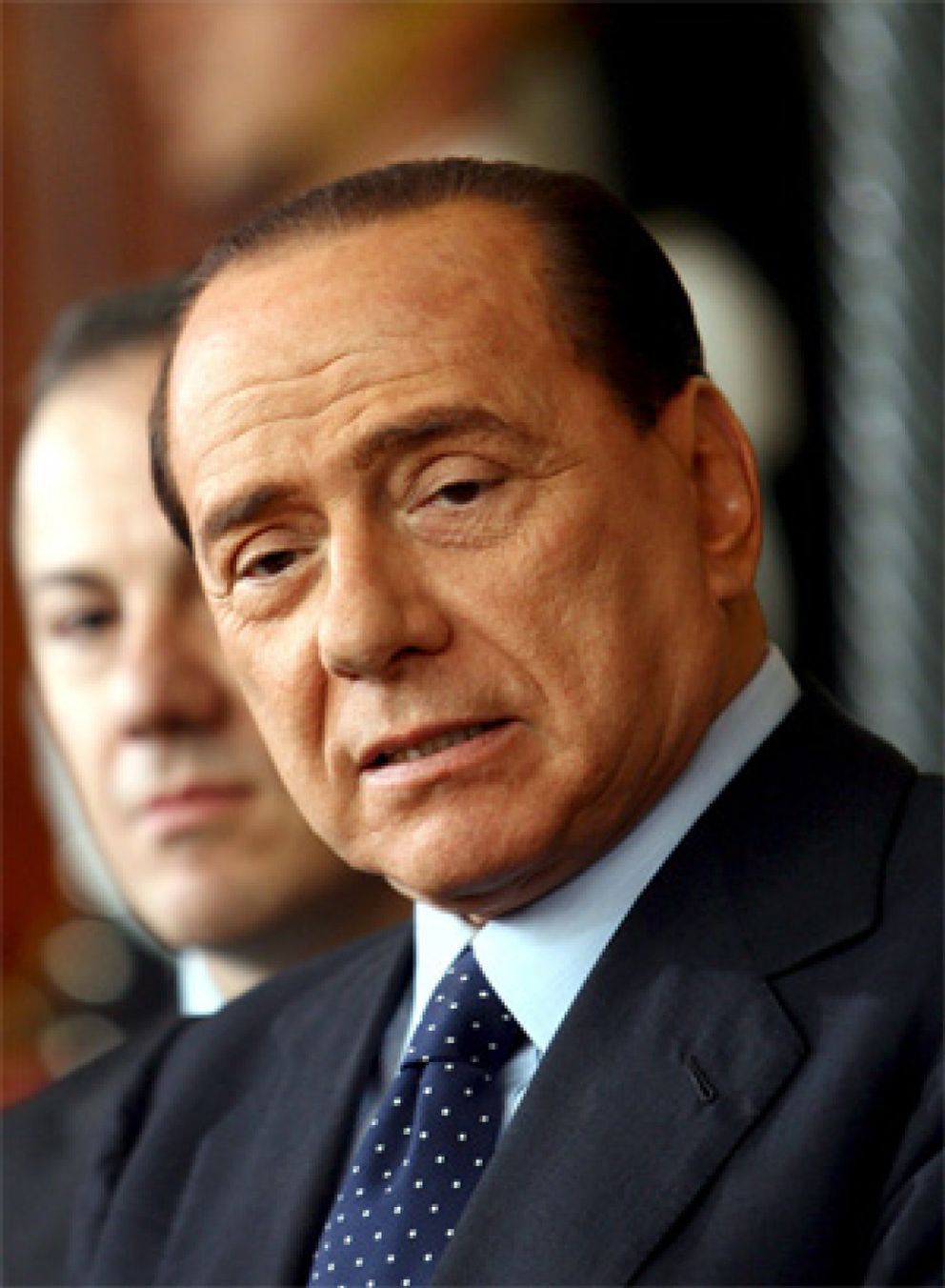Foto: Berlusconi se quema con un bolsa de agua caliente