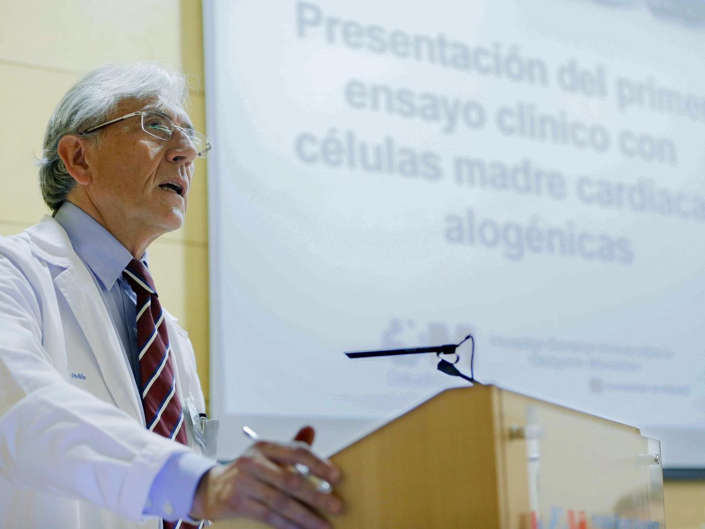 El jefe de servicio de cardiología del Gregorio Marañón, Francisco Fernández-Avilés. (EFE)
