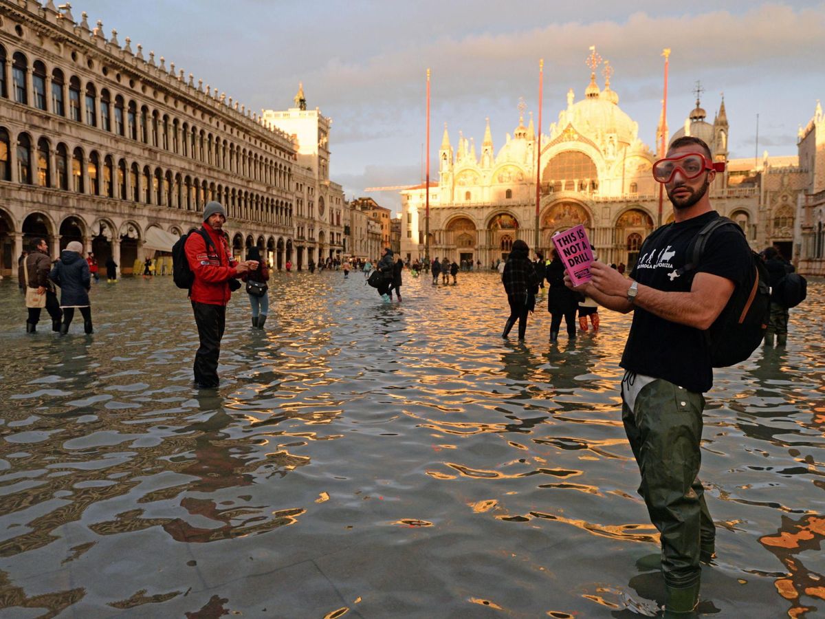 Foto: Inundaciones en Venecia. (Reuters)