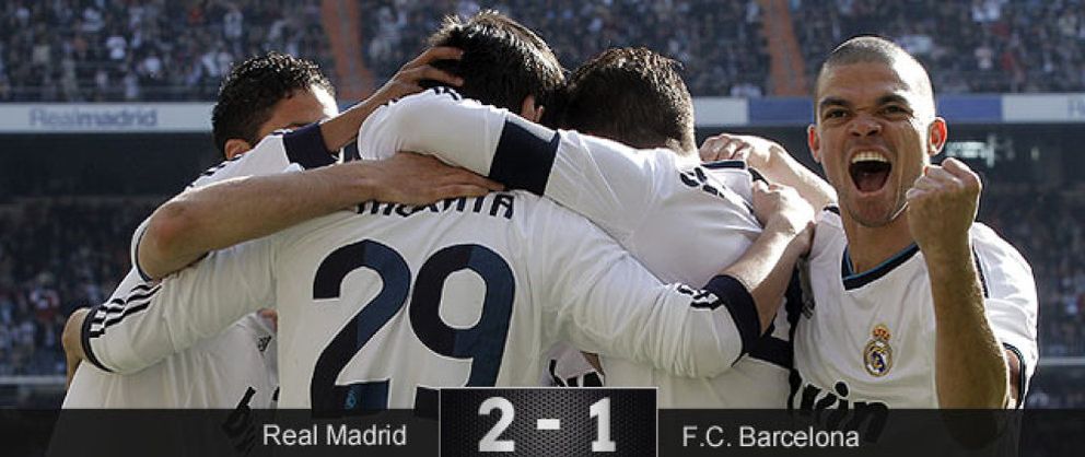 Foto: El Real Madrid vuelve a ganar y ya se siente mejor que el Barcelona