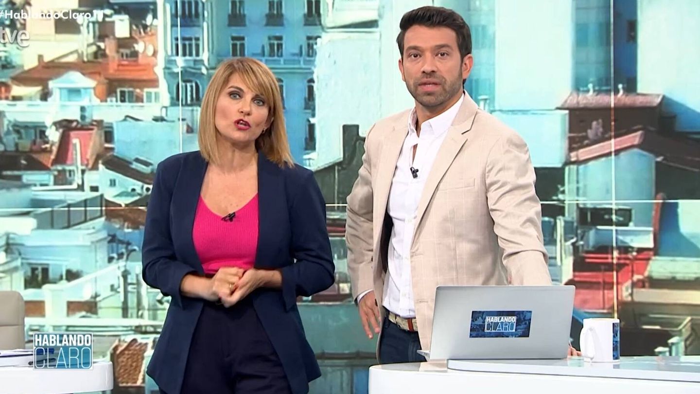Lourdes Maldonado y Marc Calderó. (RTVE)