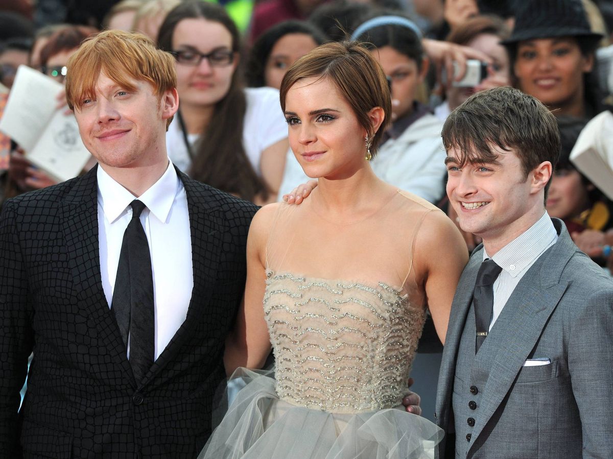 Foto: Los protagonistas de 'Harry Potter'. (EFE)