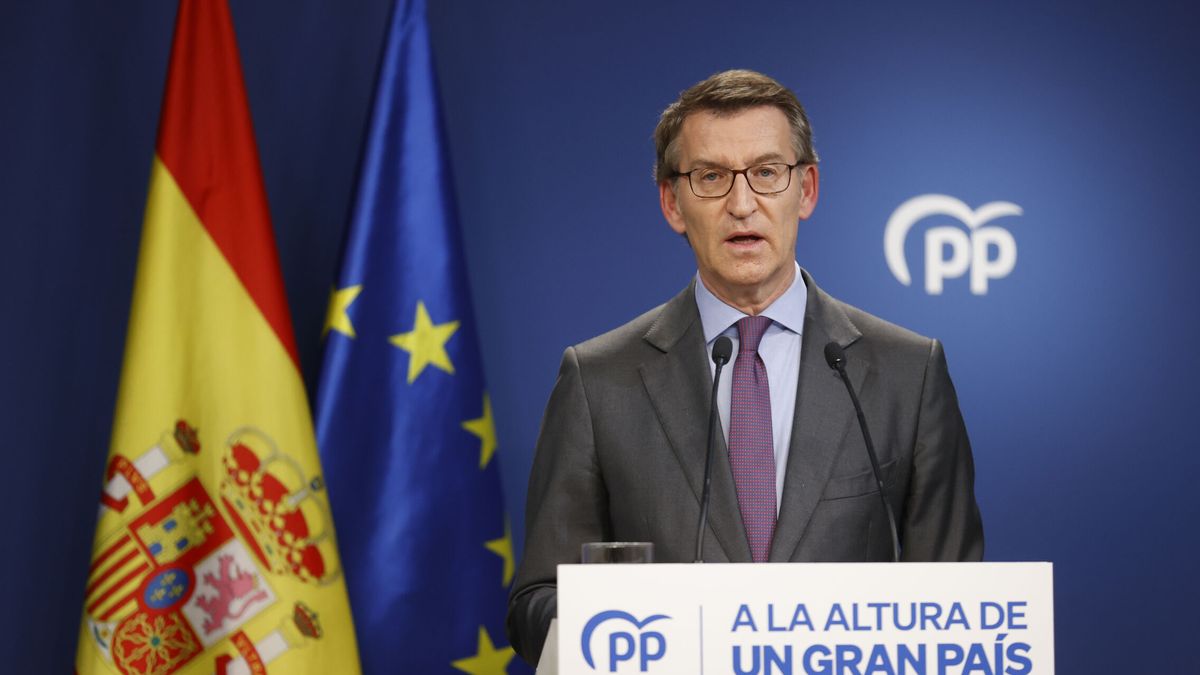 Feijóo promete revocar la reforma de la sedición y llama a la rebelión interna del PSOE