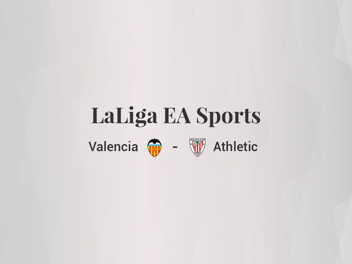 Foto: Resultados Valencia - Athletic de LaLiga EA Sports (C.C./Diseño EC)