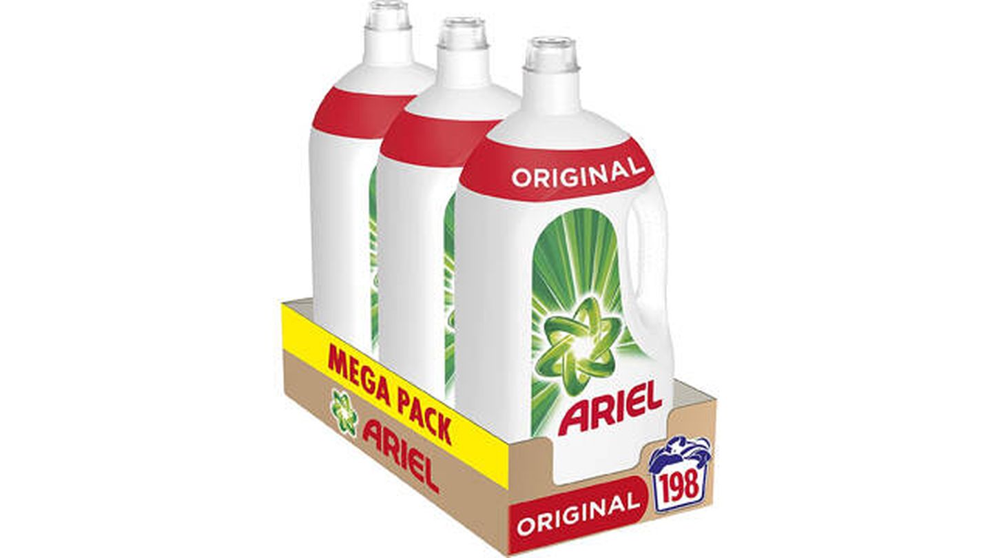 Detergente líquido para lavadora Ariel