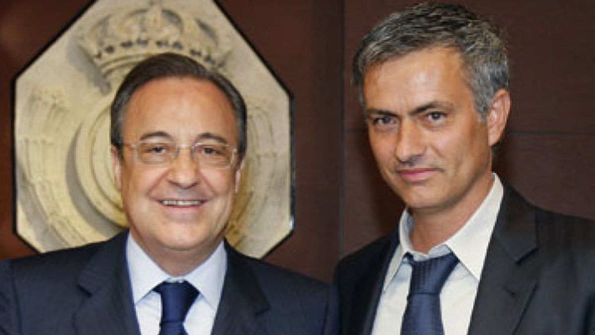 Florentino Pérez y Valdano respaldan el proceder de Mourinho