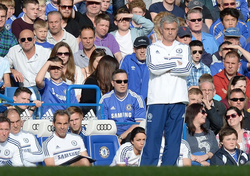 Foto: José Mourinho, en un partido de la pasada temporada con el Chelsea.