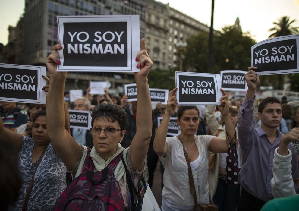 Foto: Varios miles de manifestantes se reunieron en las calles de diversas ciudades argentinas bajo el lema #yosoynisman (EFE)