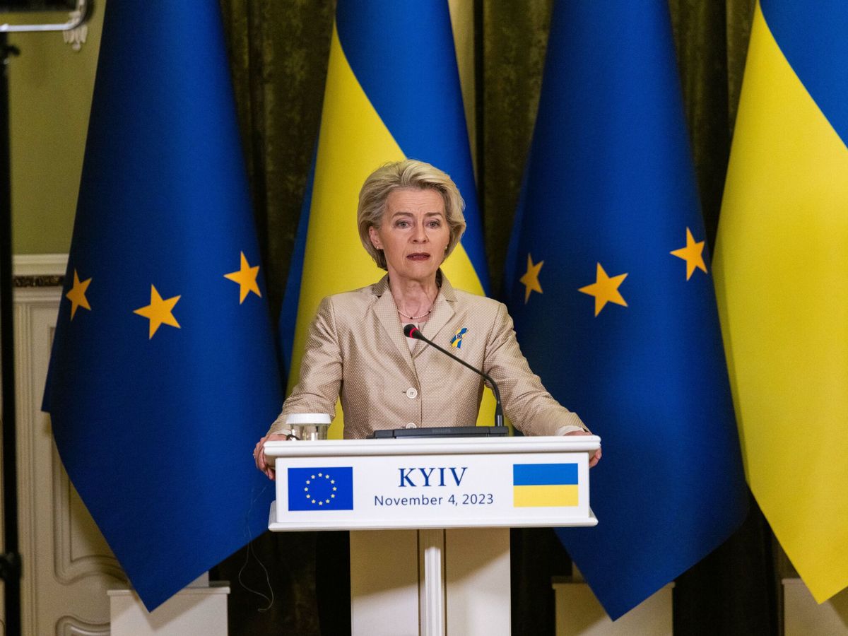Foto: La presidenta de la Comisión Europea, Úrsula von der Leyen.