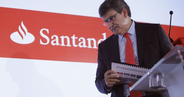 Foto: El consejero delegado del Banco Santander, José Antonio Álvarez, en la presentación de los resultados de la entidad este miércoles. (EFE)