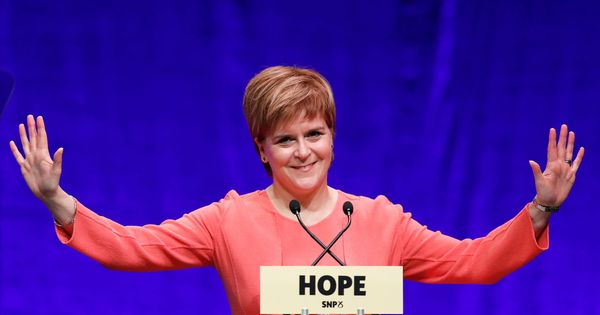 Foto: La primera ministra escocesa, Nicola Sturgeon. (Reuters)