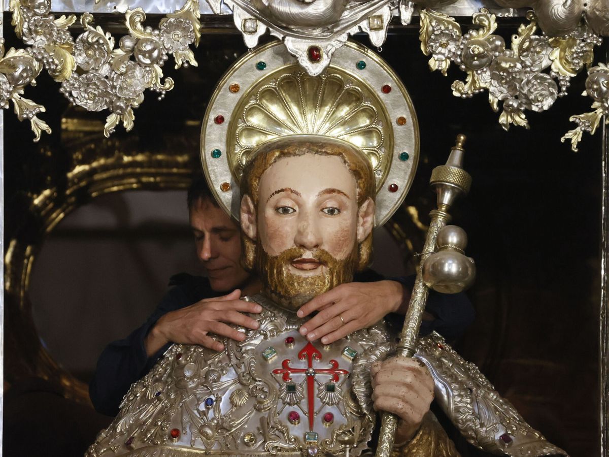 Foto: ¡Feliz día de Santiago Apóstol! Todos los santos del santoral que se celebran hoy, 25 de julio (EFE/Lavandeira Jr.)
