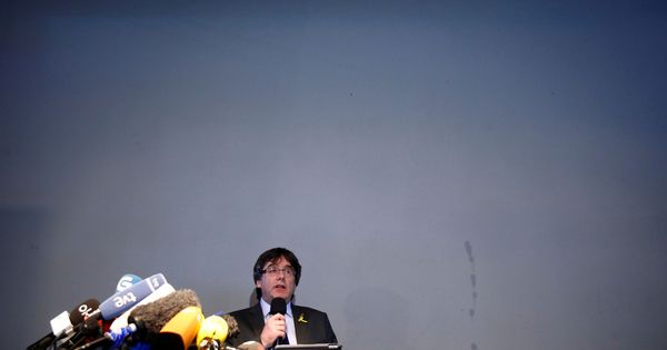 Foto: El expresidente de la Generalitat Carles Puigdemont. (Reuters)