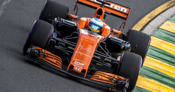 Foto: Alonso, durante el Gran Premio de Australia. (EFE)
