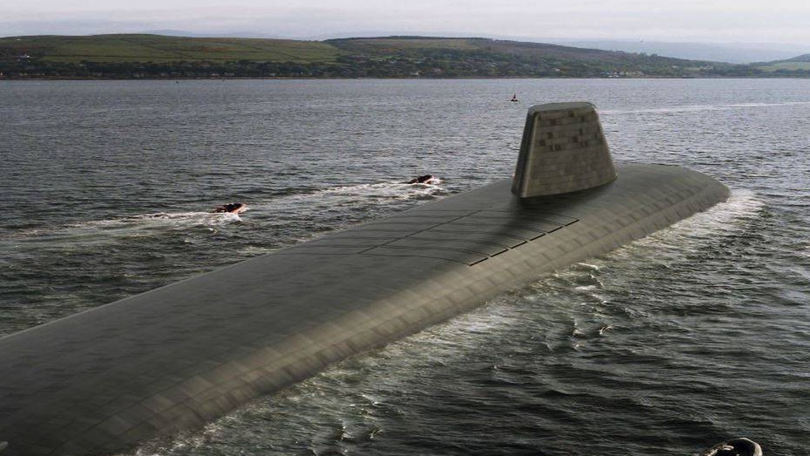 Prototipo del nuevo submarino de clase Dreadnought. (Royal Navy)