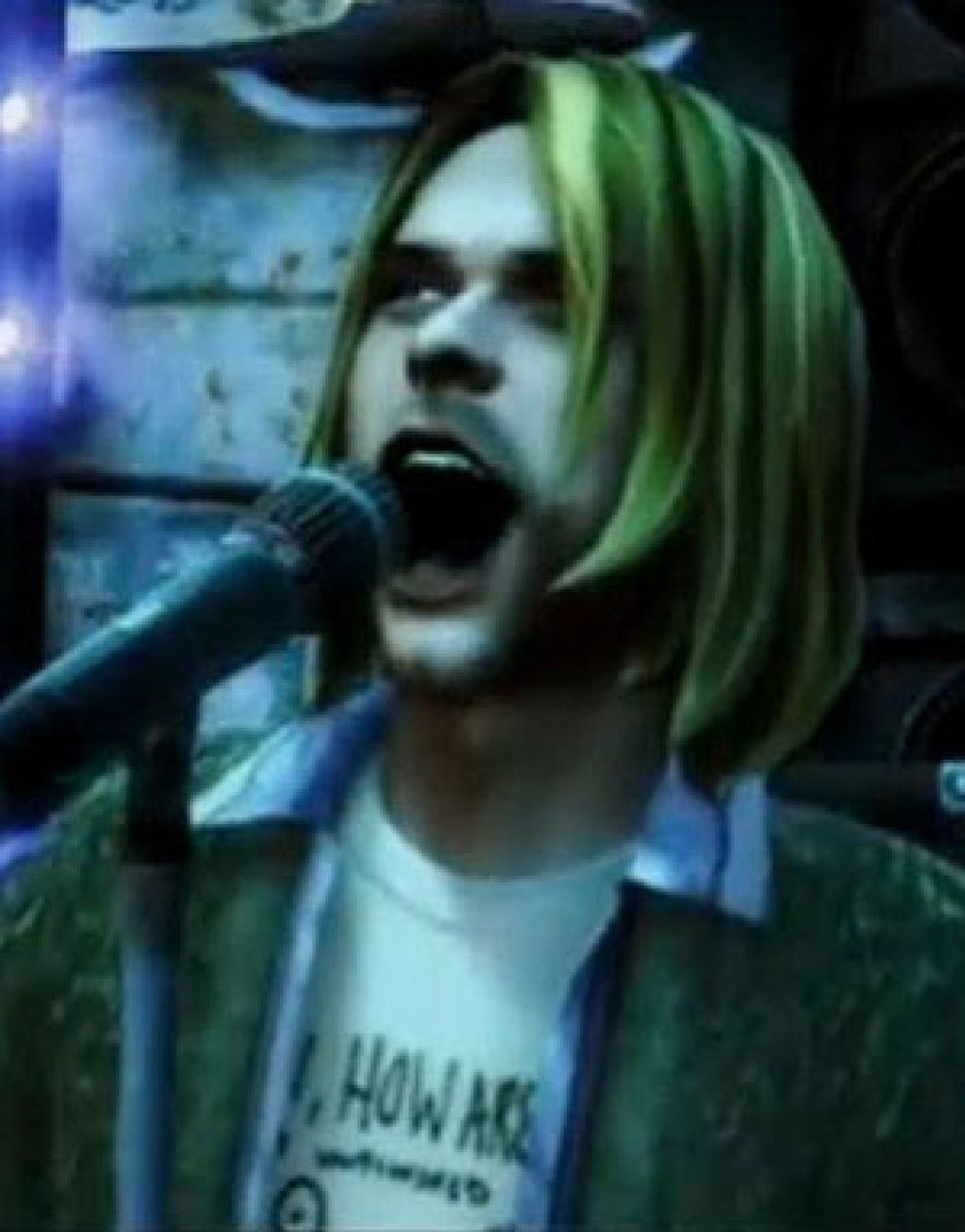 Foto: El Kurt Cobain de 'Guitar Hero' levanta ampollas