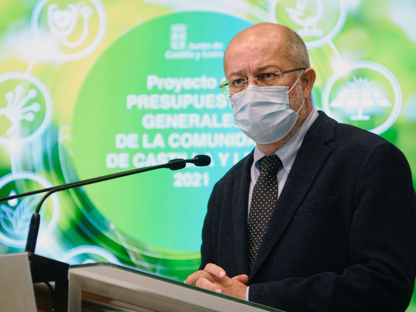 El vicepresidente de la Junta de Castilla y León, portavoz y consejero de Transparencia, Ordenación del Territorio y Acción Exterior, Francisco Igea. (EFE)