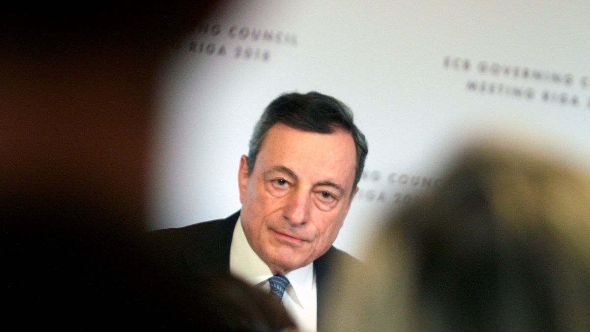 Draghi ratifica el fin del dinero gratis si la guerra comercial no lo impide