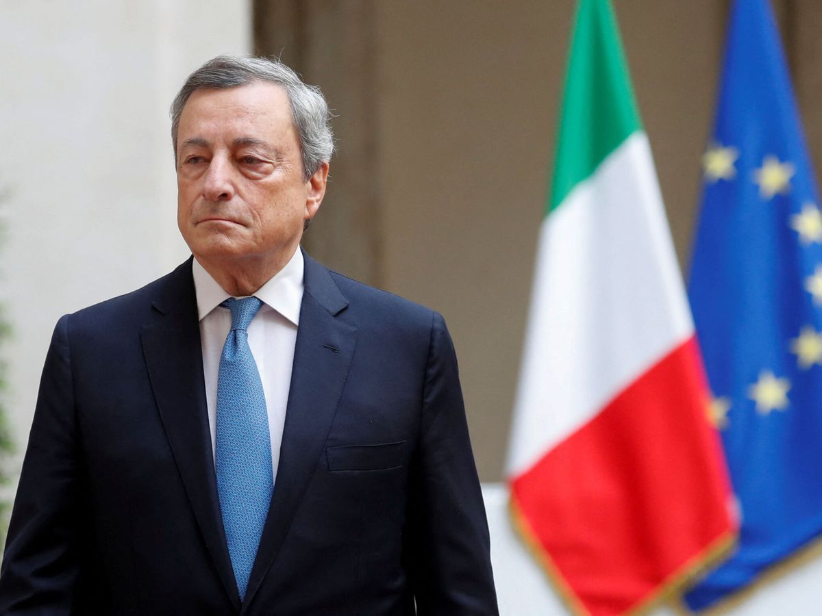 Foto: El ex primer ministro italiano Mario Draghi. (Reuters/Remo Casilli)
