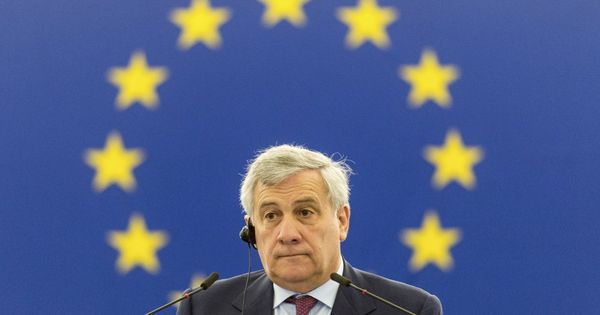 Foto: El presidente del Parlamento Europeo, Antonio Tajan. (EFE)