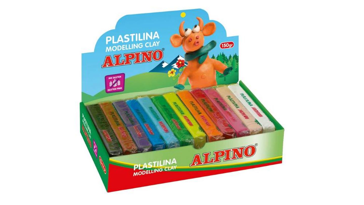Plastilina multicolor Alpino