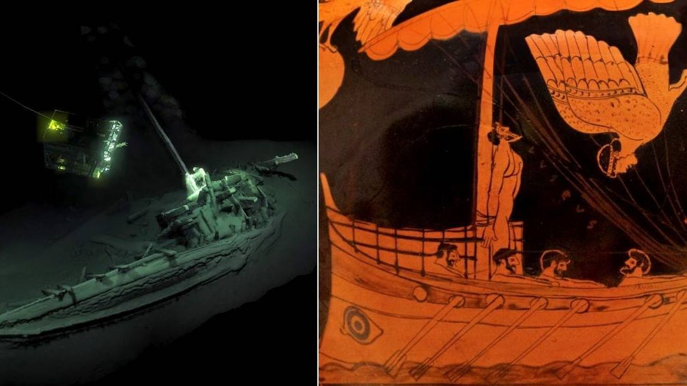 El increíble barco hundido intacto de 2.400 años: Es igual al de Ulises y las sirenas