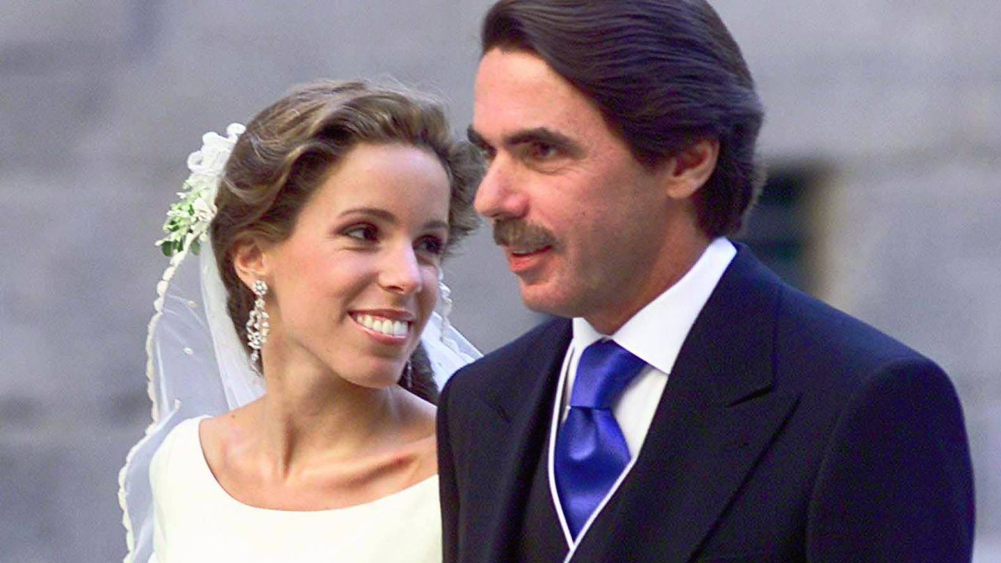 José María Aznar junto a su hija, Ana. (Gtres)