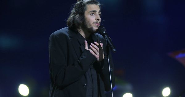 Foto: Salvador Sobral durante el Festival de Eurovisión de 2017. (Gtres)