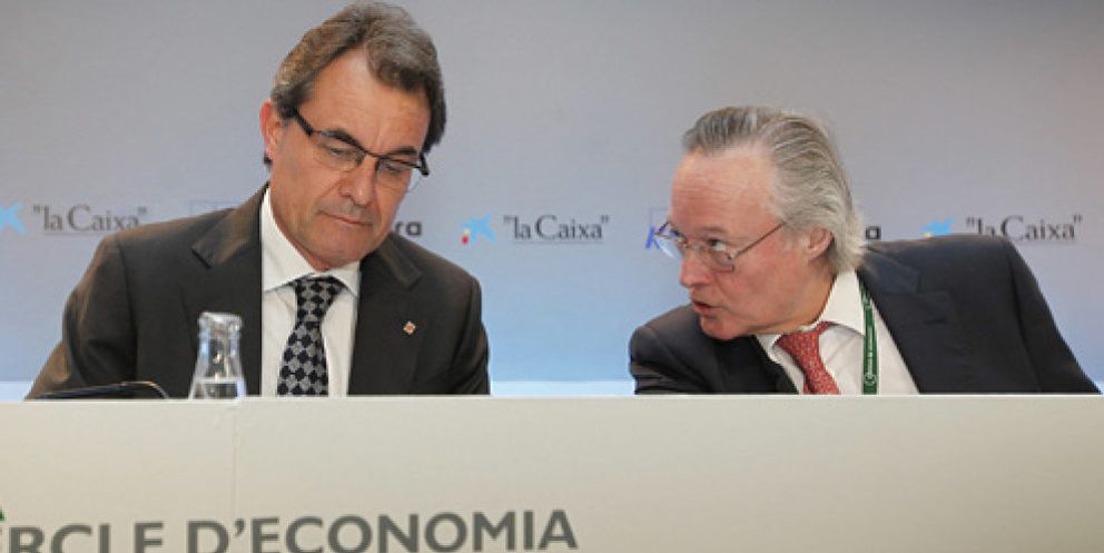 Foto: Artur Mas se niega en redondo a que CatalunyaCaixa pueda ser absorbida por Bankia