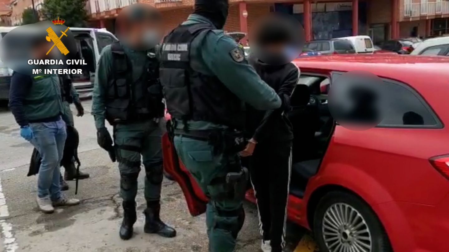 La Guardia Civil detiene a tres jóvenes en Madrid por intento de homicidio. (Guardia Civil)