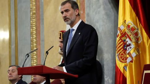 El Rey entrega los despachos a nuevos jueces en Madrid por la tensión independentista 