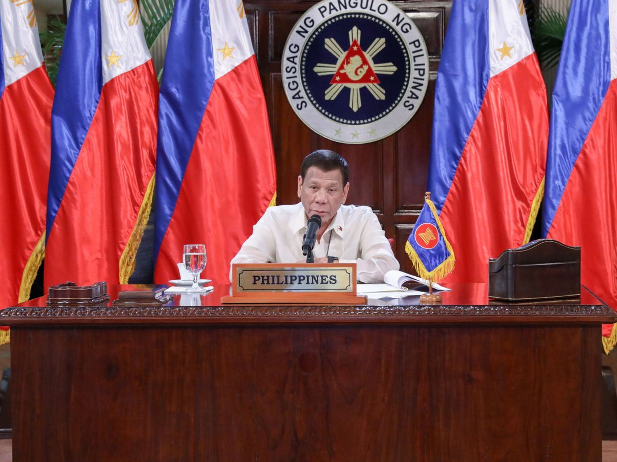 Foto: El presidente Duterte. (EFE)
