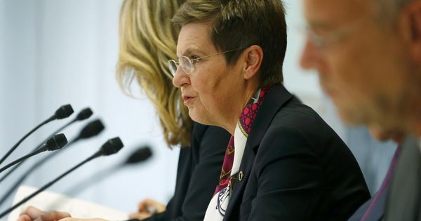 Foto: Elke König, presidenta de la Junta Única de Resolución. (Reuters)