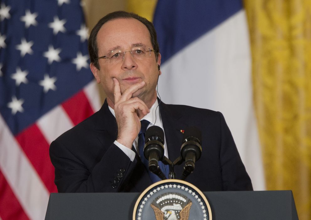 Foto: François Hollande el pasado 11 de febrero en Estados Unidos. (I.C.)