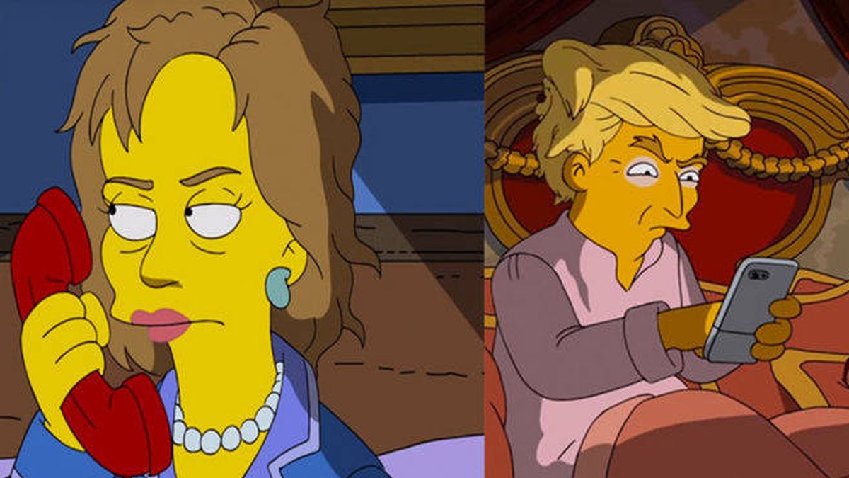 'Los Simpson' vuelven a burlarse de Donald Trump 