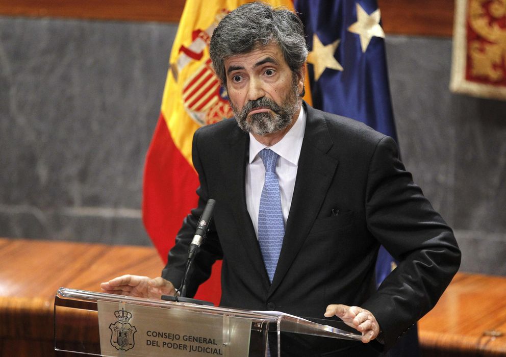 Foto: El presidente del Consejo General del Poder Judicial y del Tribunal Supremo, Carlos Lesmes. (EFE)